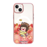 6236-iphone-15-plus-golden-case-magsafe-compatible-pink-glitter