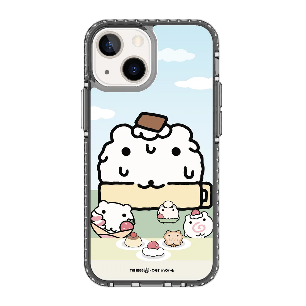6242-iphone-13-mini-golden-case-magsafe-compatible-transparent-black