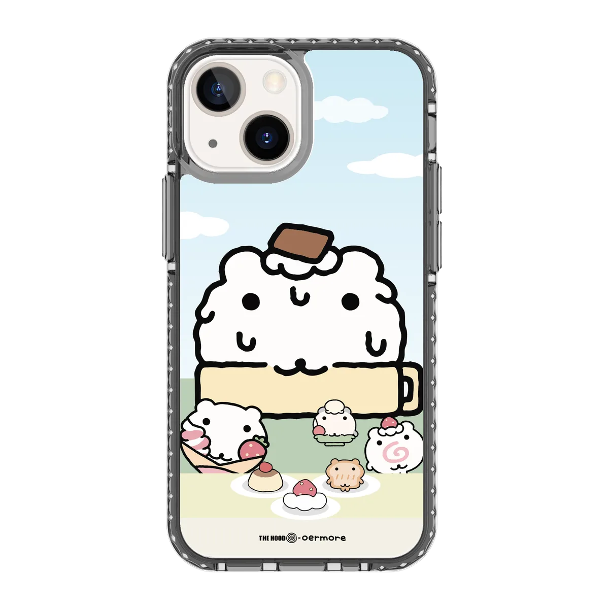 6242-iphone-13-mini-golden-case-magsafe-compatible-transparent-black