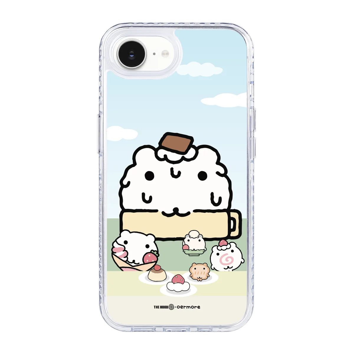 6242-iphone-16-e-golden-case-magsafe-compatible-transparent