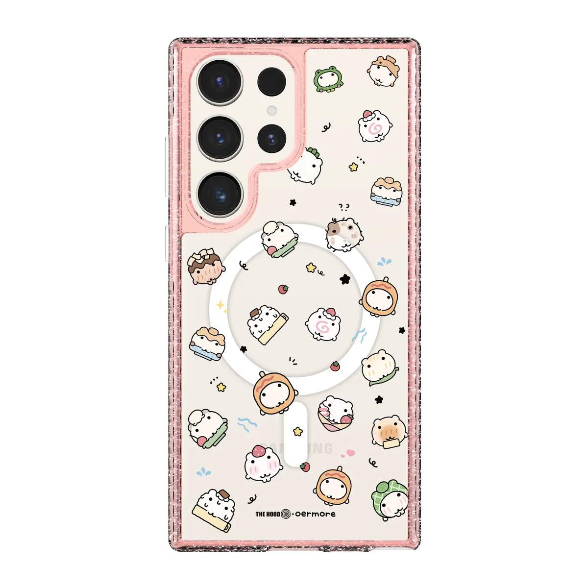 6243-galaxy-s23-ultra-golden-case-magsafe-compatible-pink-glitter