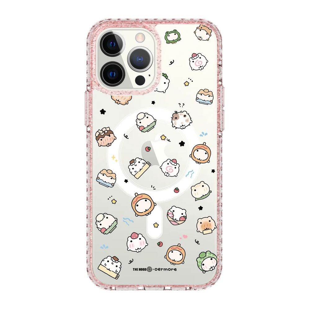 6243-iphone-13-pro-max-golden-case-magsafe-compatible-pink-glitter