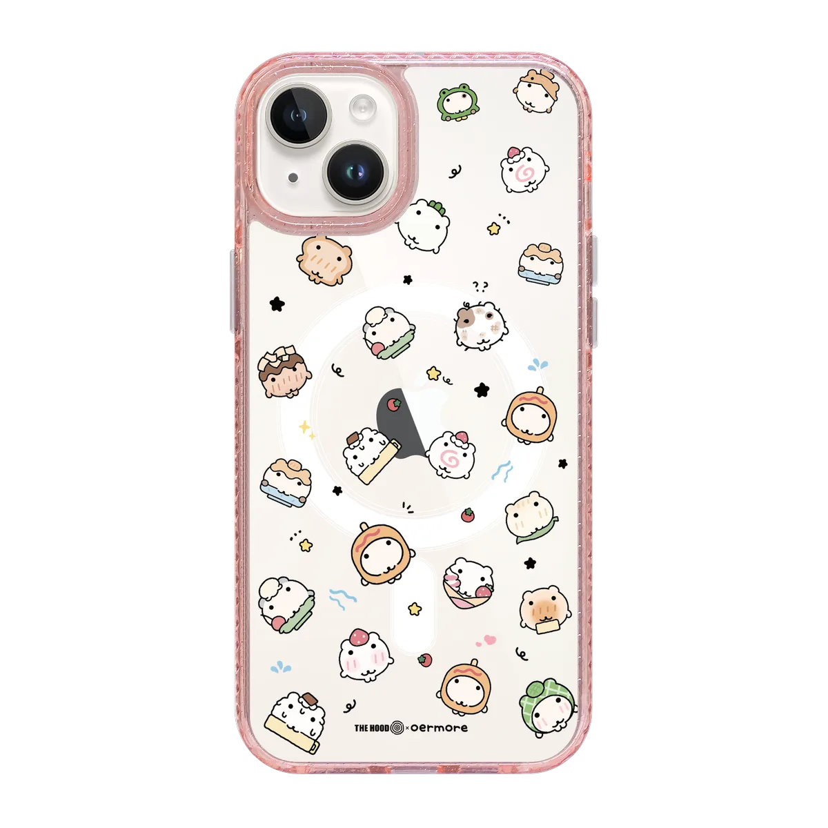 6243-iphone-15-plus-golden-case-magsafe-compatible-pink-glitter