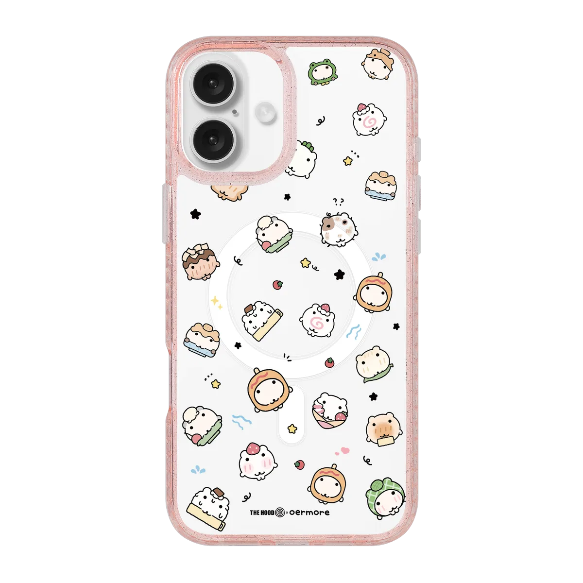 6243-iphone-16-plus-golden-case-magsafe-compatible-pink-glitter