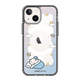 6244-iphone-13-mini-golden-case-magsafe-compatible-transparent-black