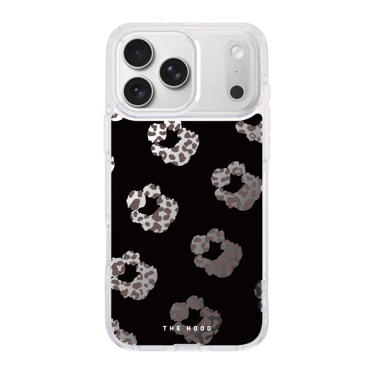 6268 豹紋嘴唇鏤空設計- iPhone 17 Pro Max 手機殼– THE HOOD