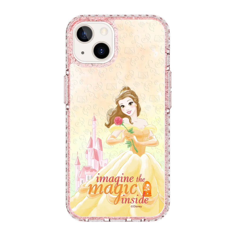 6276-iphone-13-golden-case-magsafe-compatible-pink-glitter