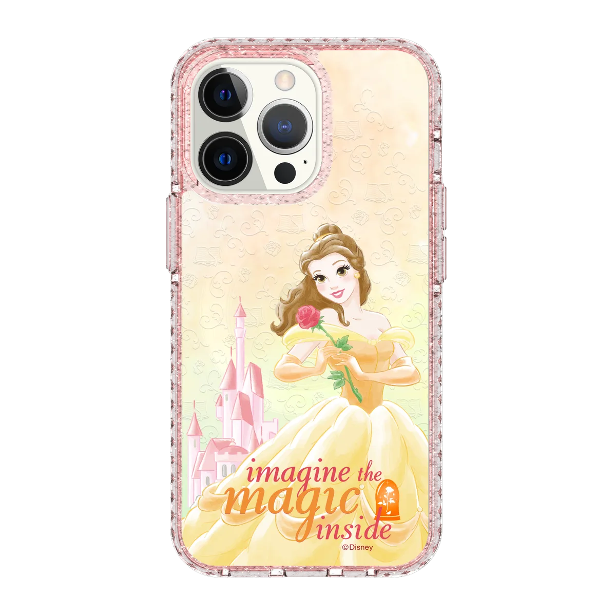 6276-iphone-13-pro-golden-case-magsafe-compatible-pink-glitter