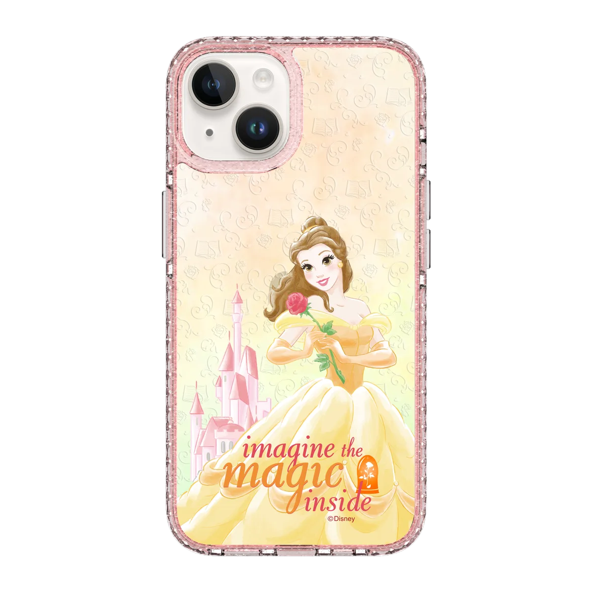 6276-iphone-14-golden-case-magsafe-compatible-pink-glitter