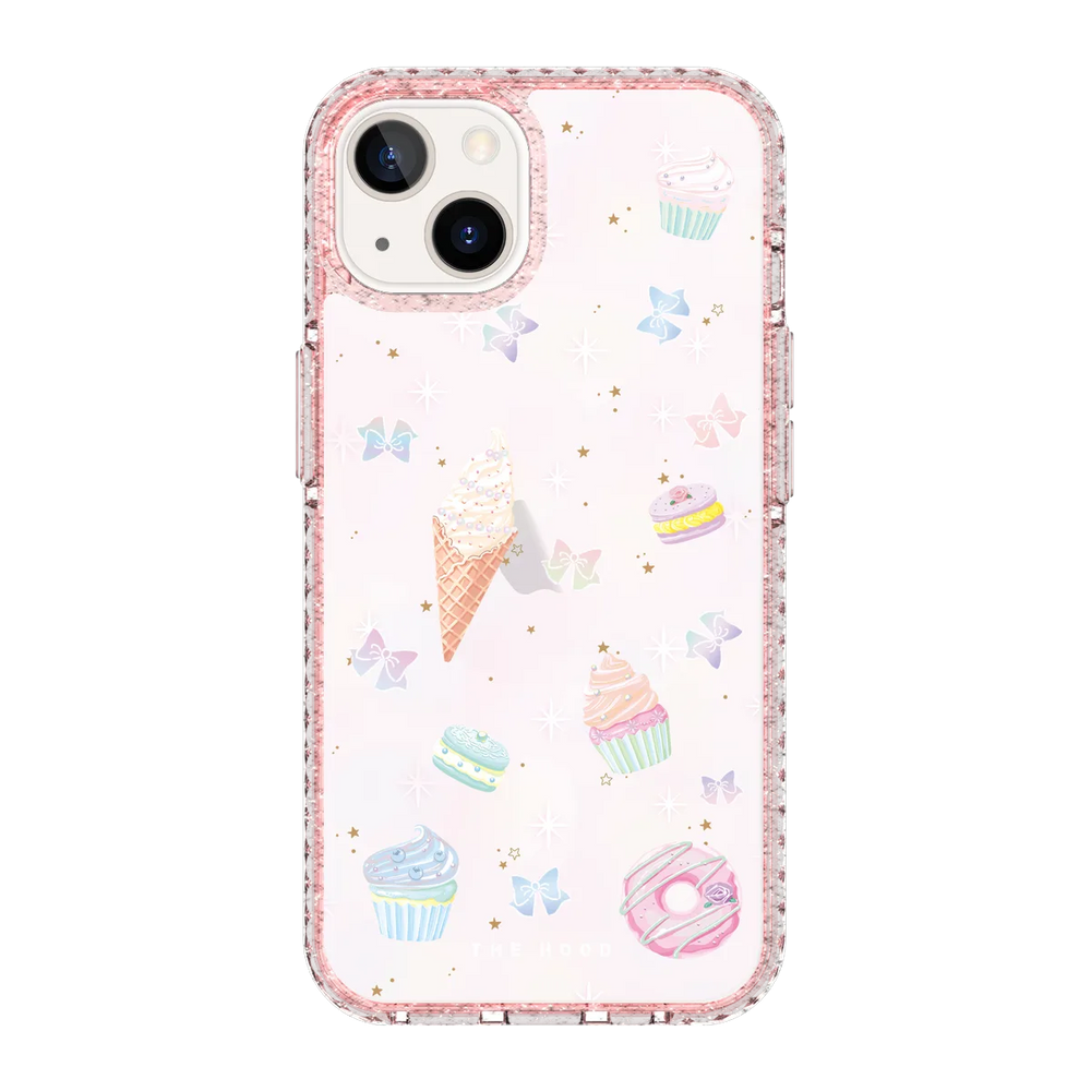6288-iphone-13-golden-case-magsafe-compatible-pink-glitter