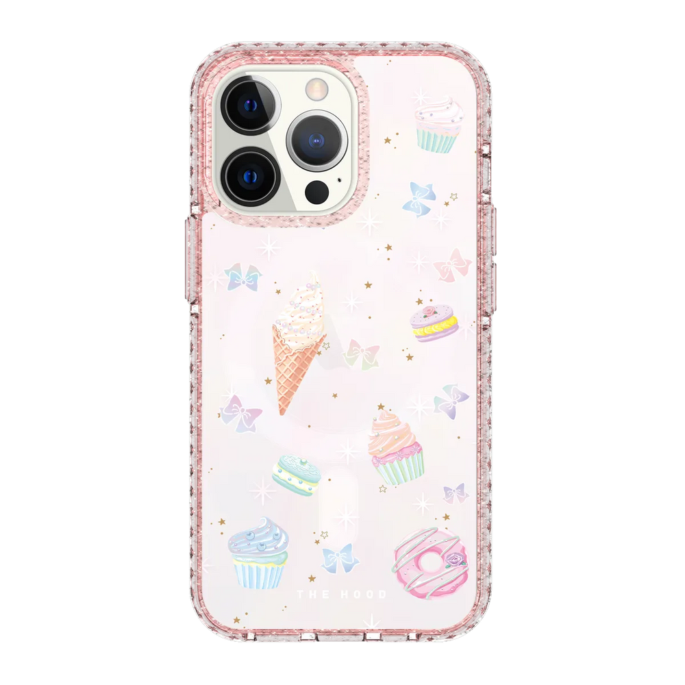 6288-iphone-13-pro-golden-case-magsafe-compatible-pink-glitter