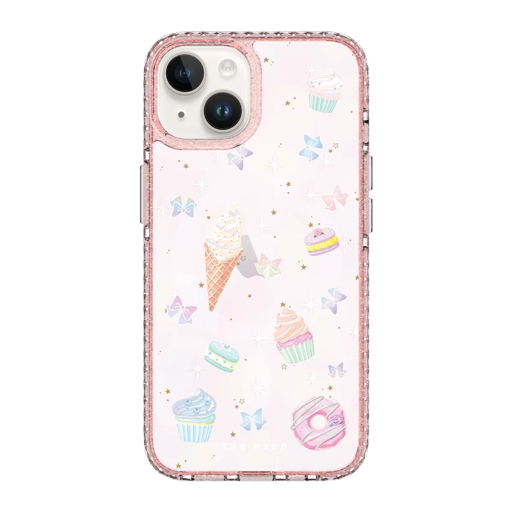 6288-iphone-14-golden-case-magsafe-compatible-pink-glitter
