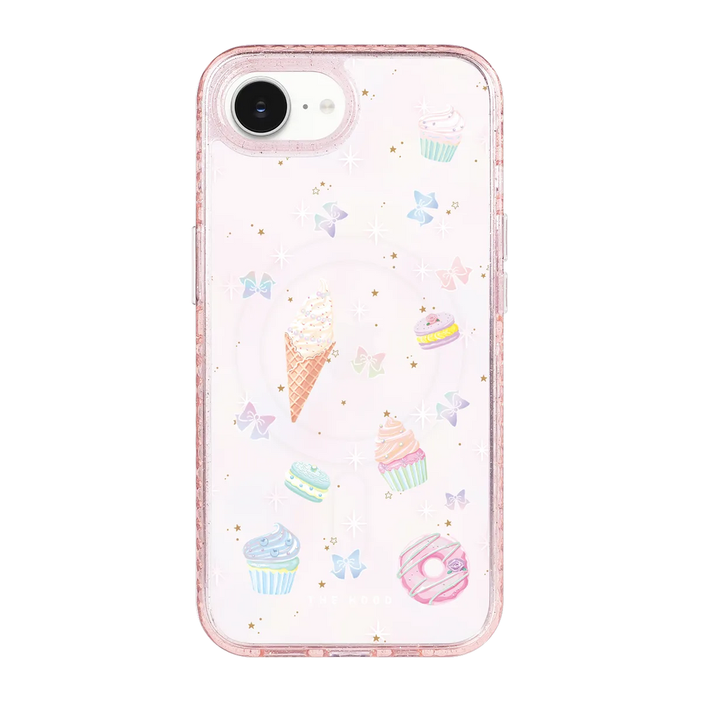 6288-iphone-16-e-golden-case-magsafe-compatible-pink-glitter