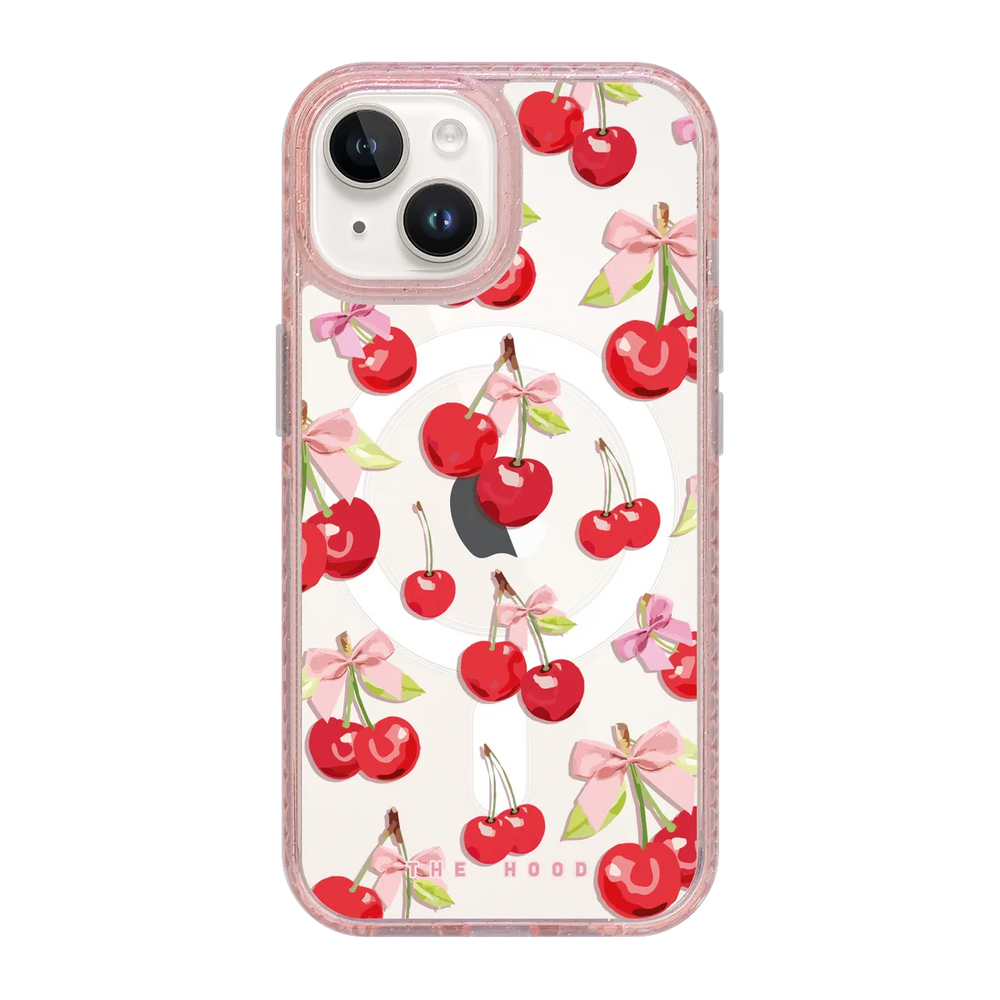6294-iphone-15-golden-case-magsafe-compatible-pink-glitter