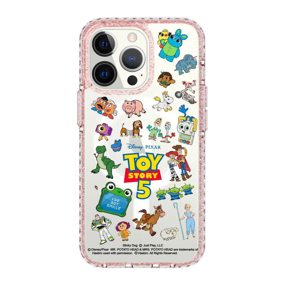 6322-iphone-13-pro-golden-case-magsafe-compatible-pink-glitter