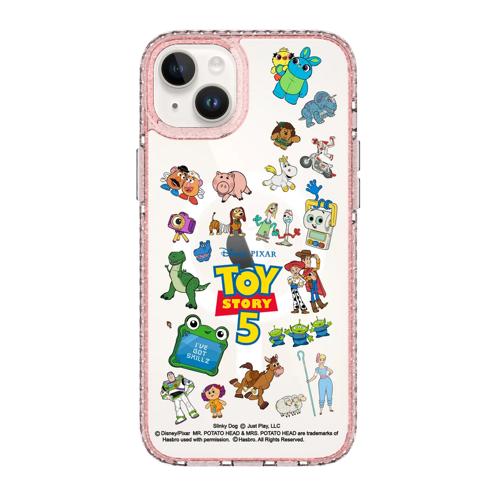 6322-iphone-14-plus-golden-case-magsafe-compatible-pink-glitter