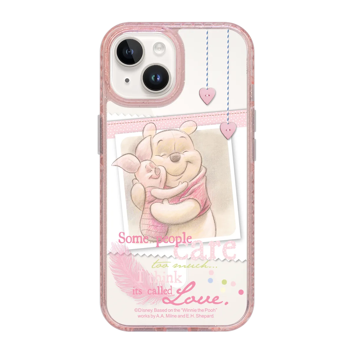 6331-iphone-15-golden-case-magsafe-compatible-pink-glitter