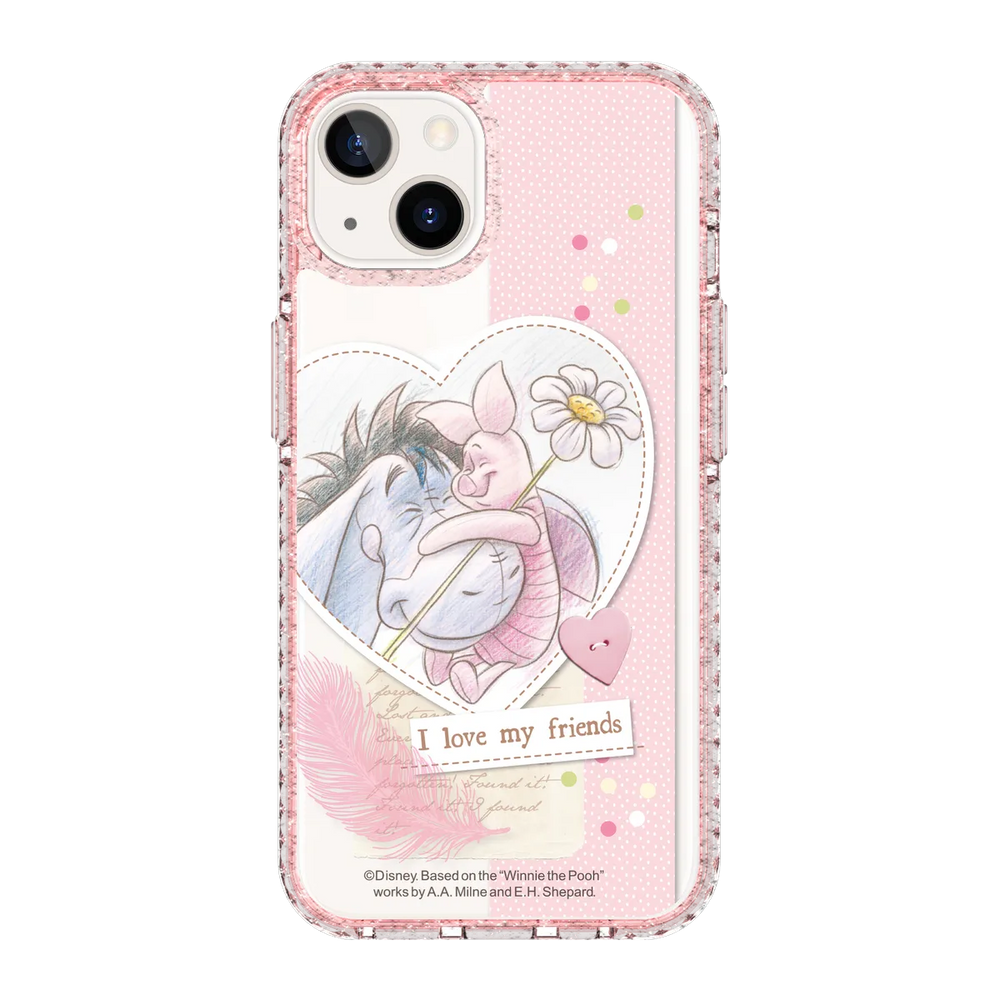 6335-iphone-13-golden-case-magsafe-compatible-pink-glitter