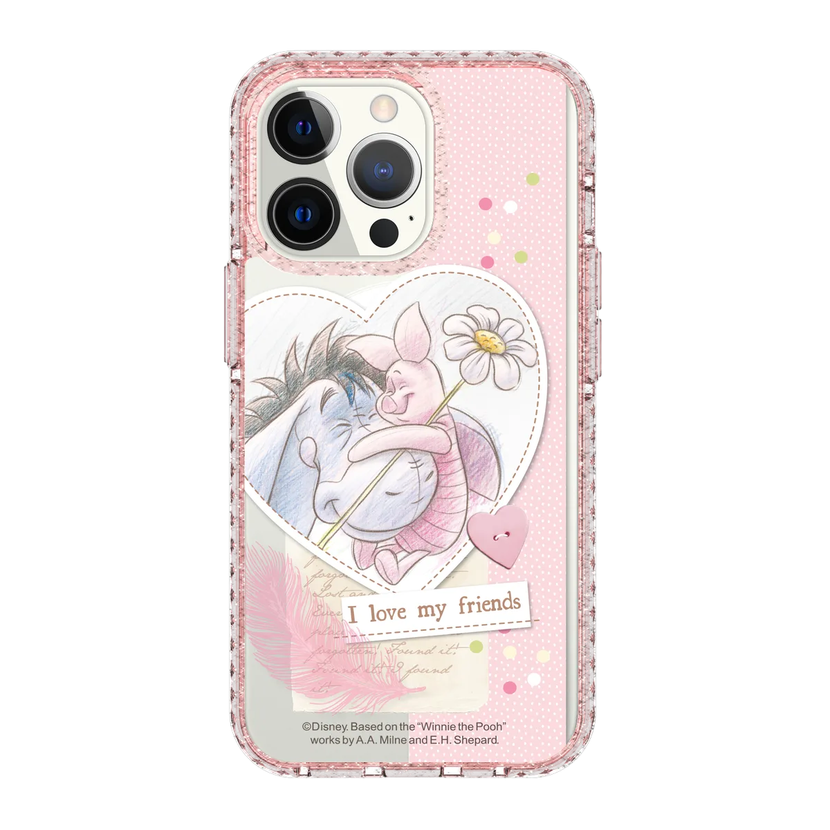 6335-iphone-13-pro-golden-case-magsafe-compatible-pink-glitter