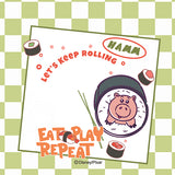 6340 Disney Toy Story Hamm Eat Play Repeat