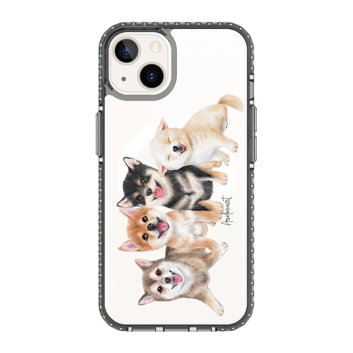 6346-iphone-13-golden-case-magsafe-compatible-transparent-black