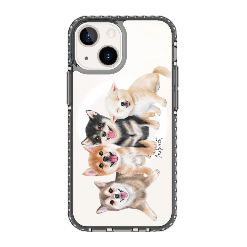 6346-iphone-13-mini-golden-case-magsafe-compatible-transparent-black