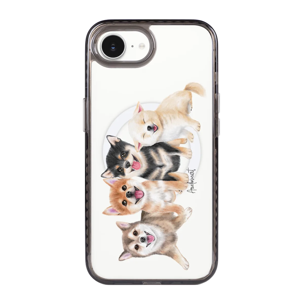 6346-iphone-16-e-golden-case-magsafe-compatible-transparent-black