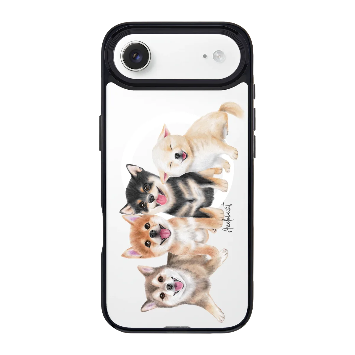 6346-iphone-17-air-goldensnap-case-magsafe-compatible-transparent-black