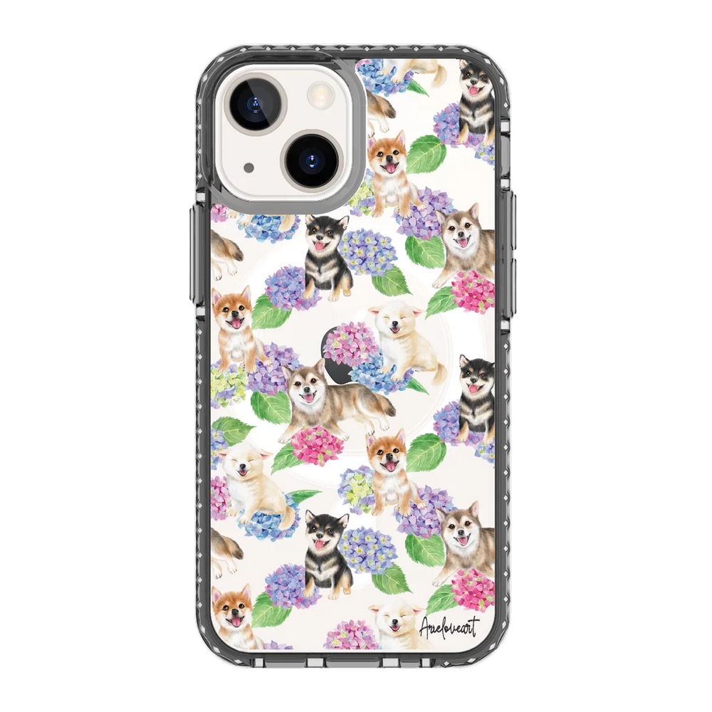 6347-iphone-13-mini-golden-case-magsafe-compatible-transparent-black
