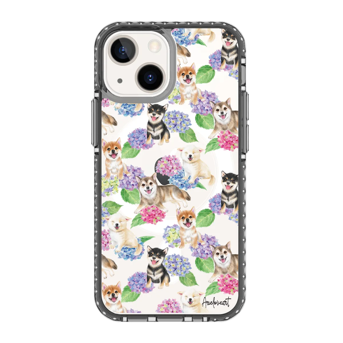 6347-iphone-13-mini-golden-case-magsafe-compatible-transparent-black