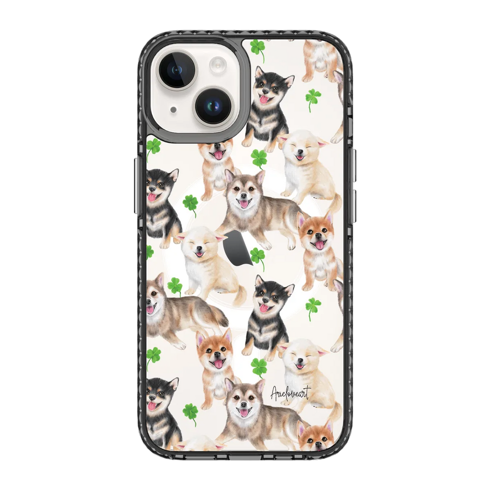 6348-iphone-14-golden-case-magsafe-compatible-transparent-black