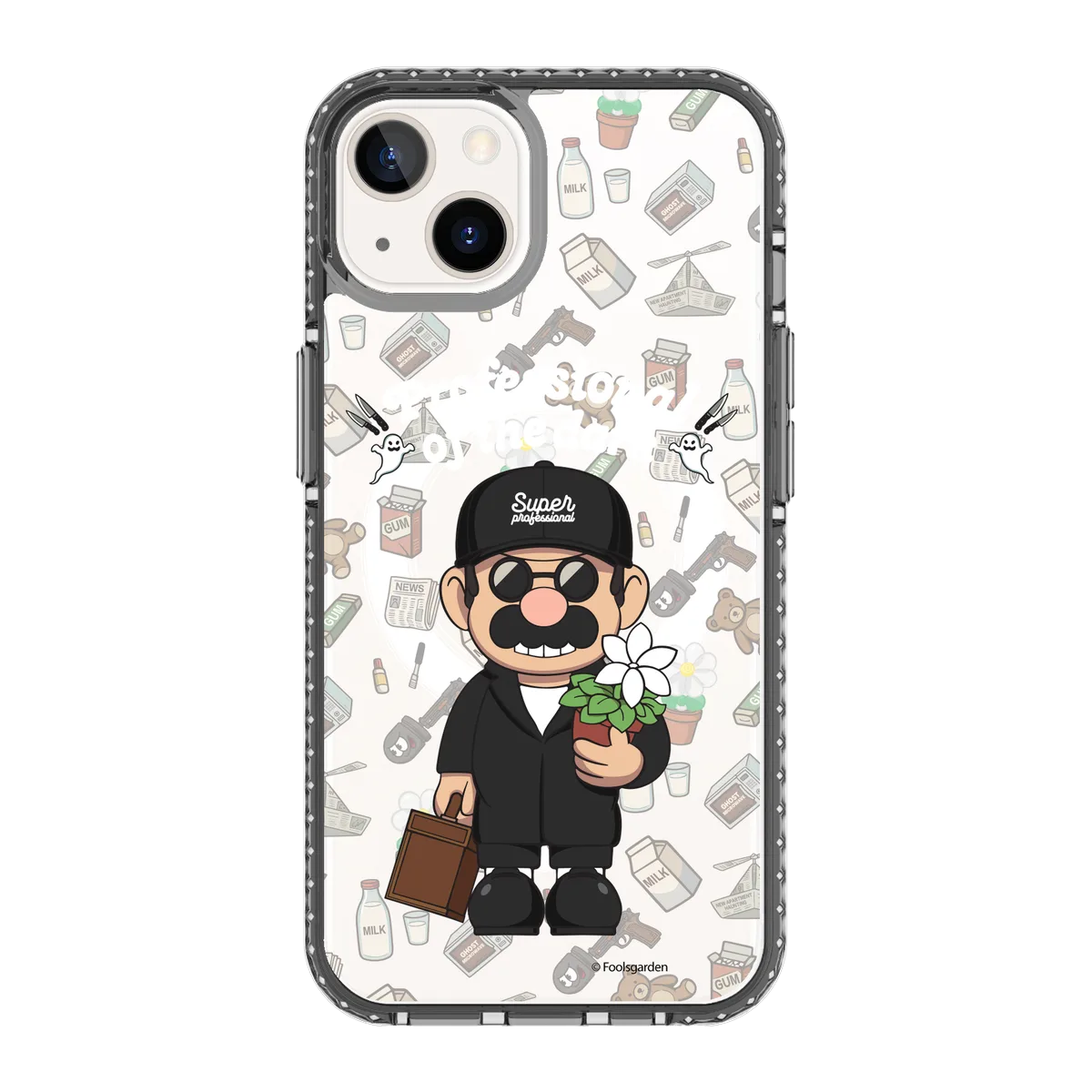 6349-iphone-13-golden-case-magsafe-compatible-transparent-black