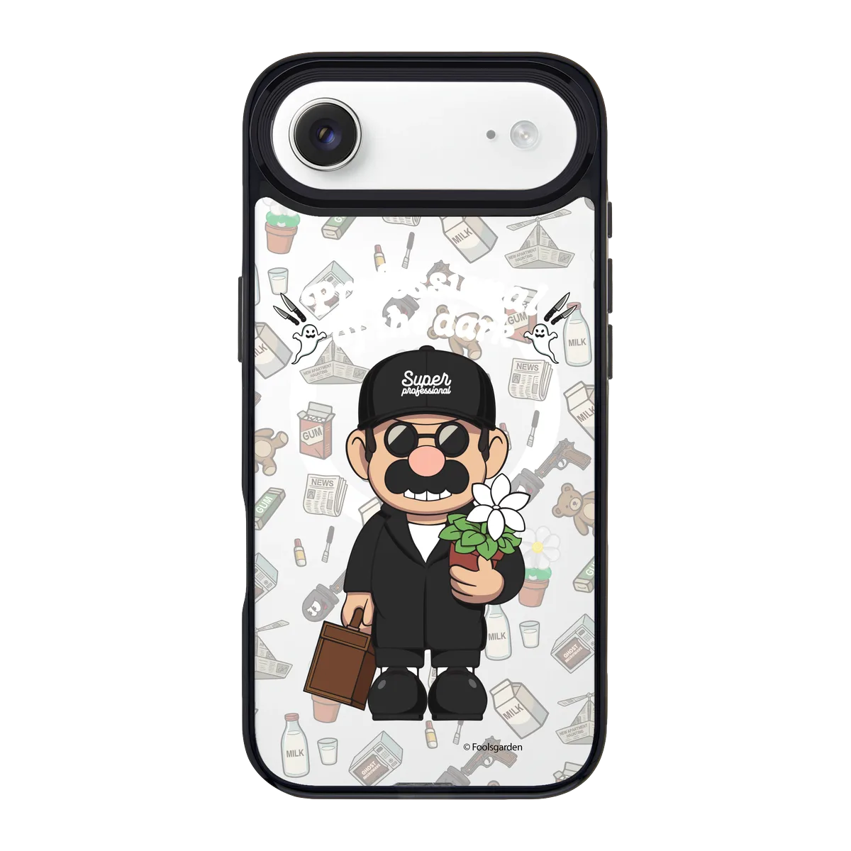 6349-iphone-17-air-goldensnap-case-magsafe-compatible-transparent-black