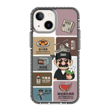 6350-iphone-13-mini-golden-case-magsafe-compatible-transparent-black