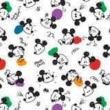 6358 Disney Mickey Mouse Colorful Pattern