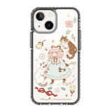 6364-iphone-13-mini-golden-case-magsafe-compatible-transparent-black