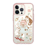 6364-iphone-13-pro-golden-case-magsafe-compatible-pink-glitter