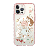 6364-iphone-13-pro-max-golden-case-magsafe-compatible-pink-glitter