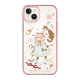 6364-iphone-14-plus-golden-case-magsafe-compatible-pink-glitter