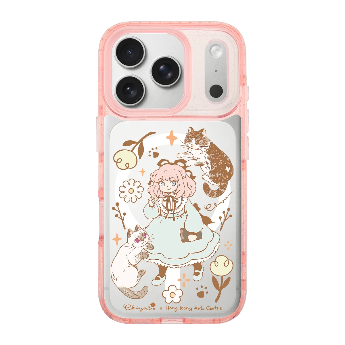 6364-iphone-18-pro-goldensnap-case-magsafe-compatible-pink-glitter