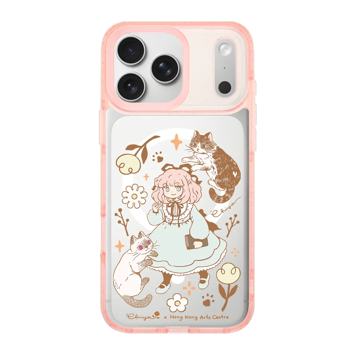 6364-iphone-18-pro-max-goldensnap-case-magsafe-compatible-pink-glitter