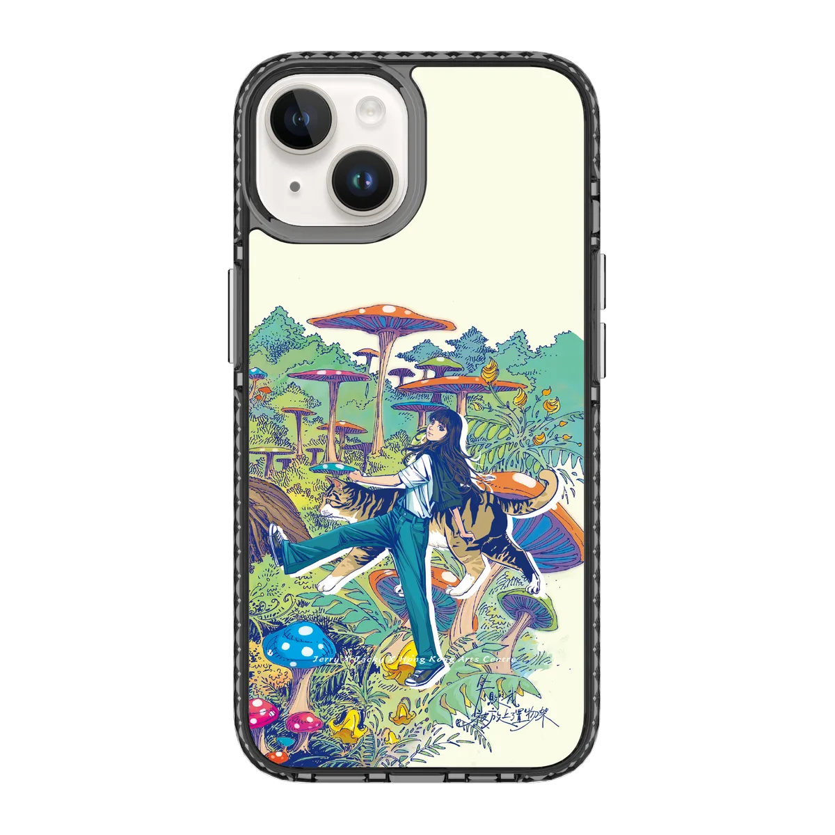 6365-iphone-14-golden-case-magsafe-compatible-transparent-black