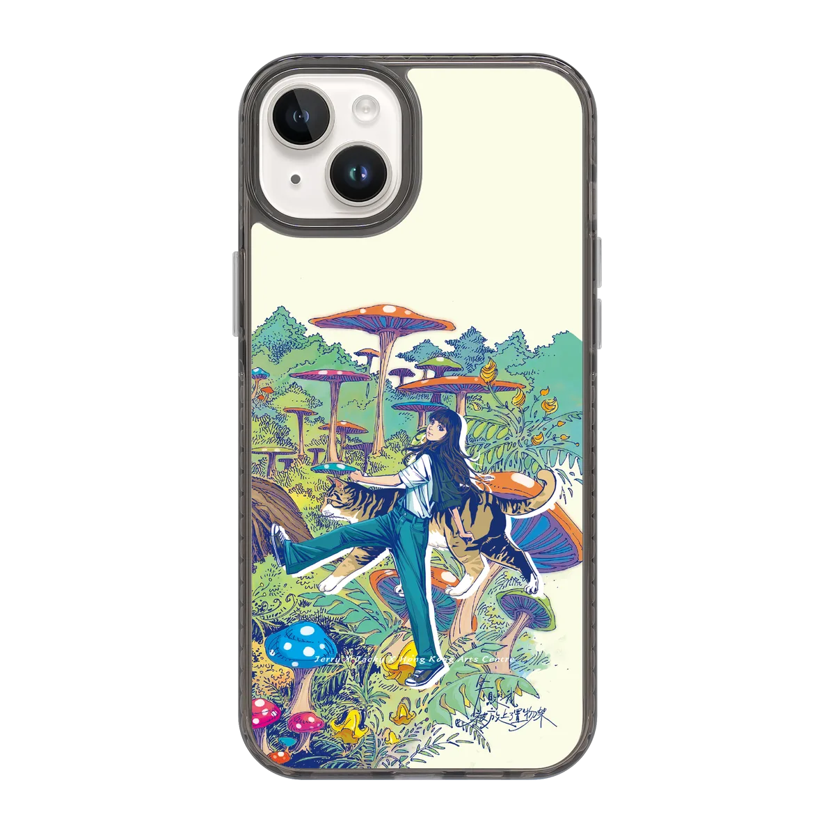 6365-iphone-15-plus-golden-case-magsafe-compatible-transparent-black