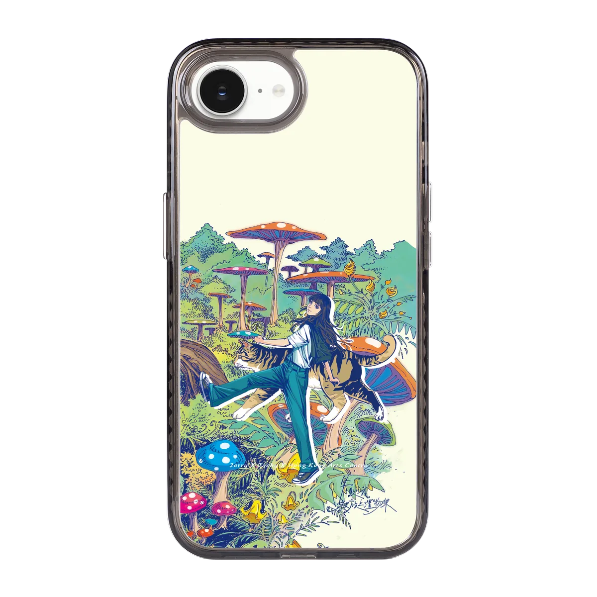 6365-iphone-16-e-golden-case-magsafe-compatible-transparent-black