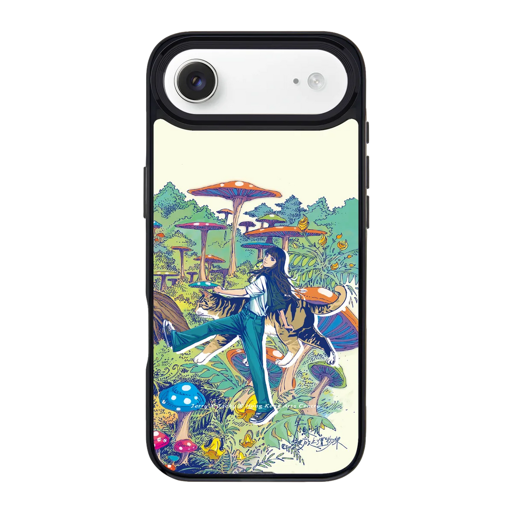 6365-iphone-17-air-goldensnap-case-magsafe-compatible-transparent-black