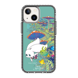 6366-iphone-13-mini-golden-case-magsafe-compatible-transparent-black