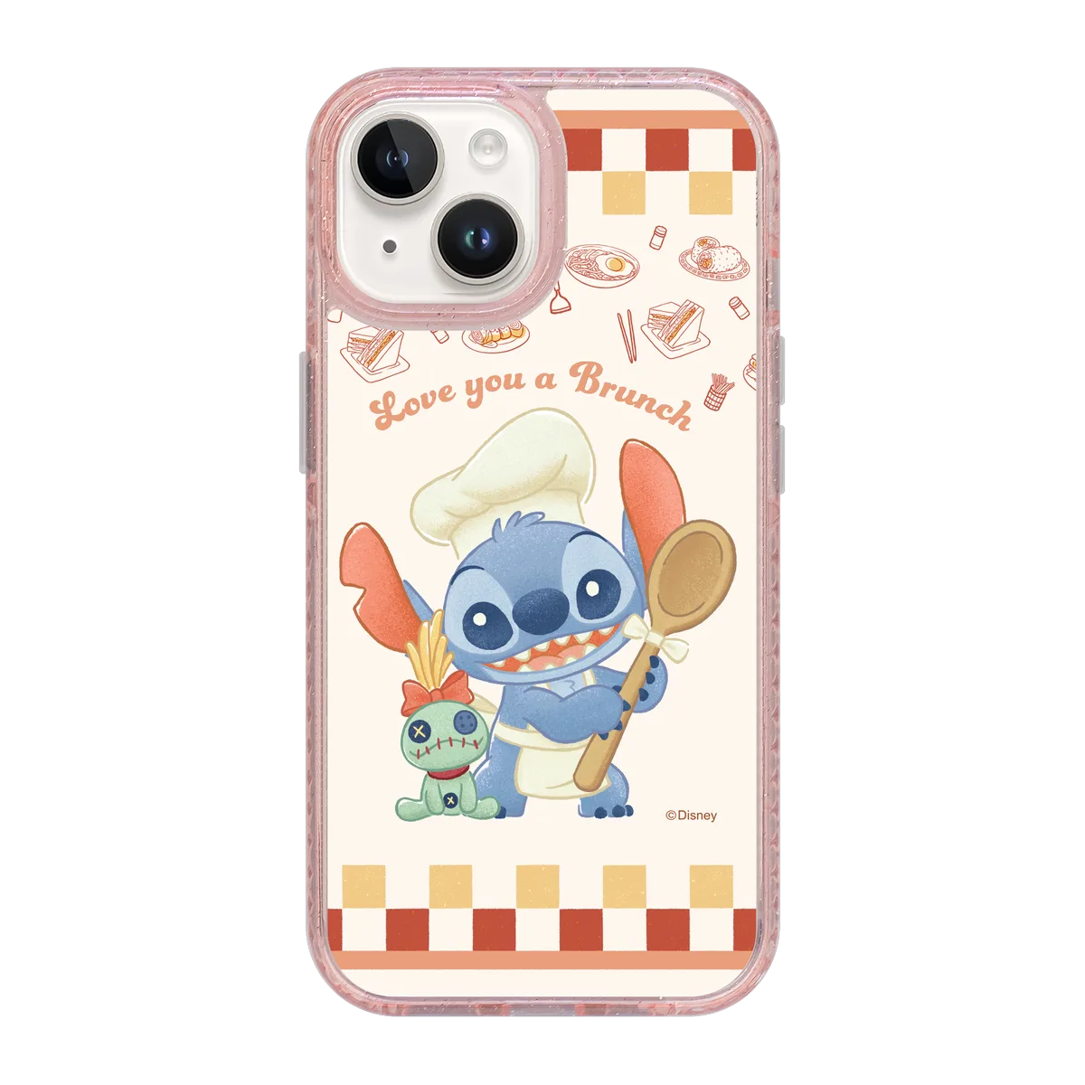 6369-iphone-15-golden-case-magsafe-compatible-pink-glitter