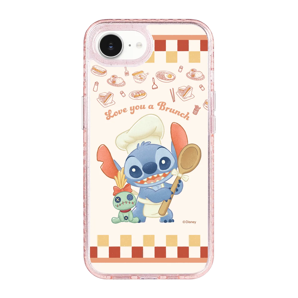 6369-iphone-16-e-golden-case-magsafe-compatible-pink-glitter