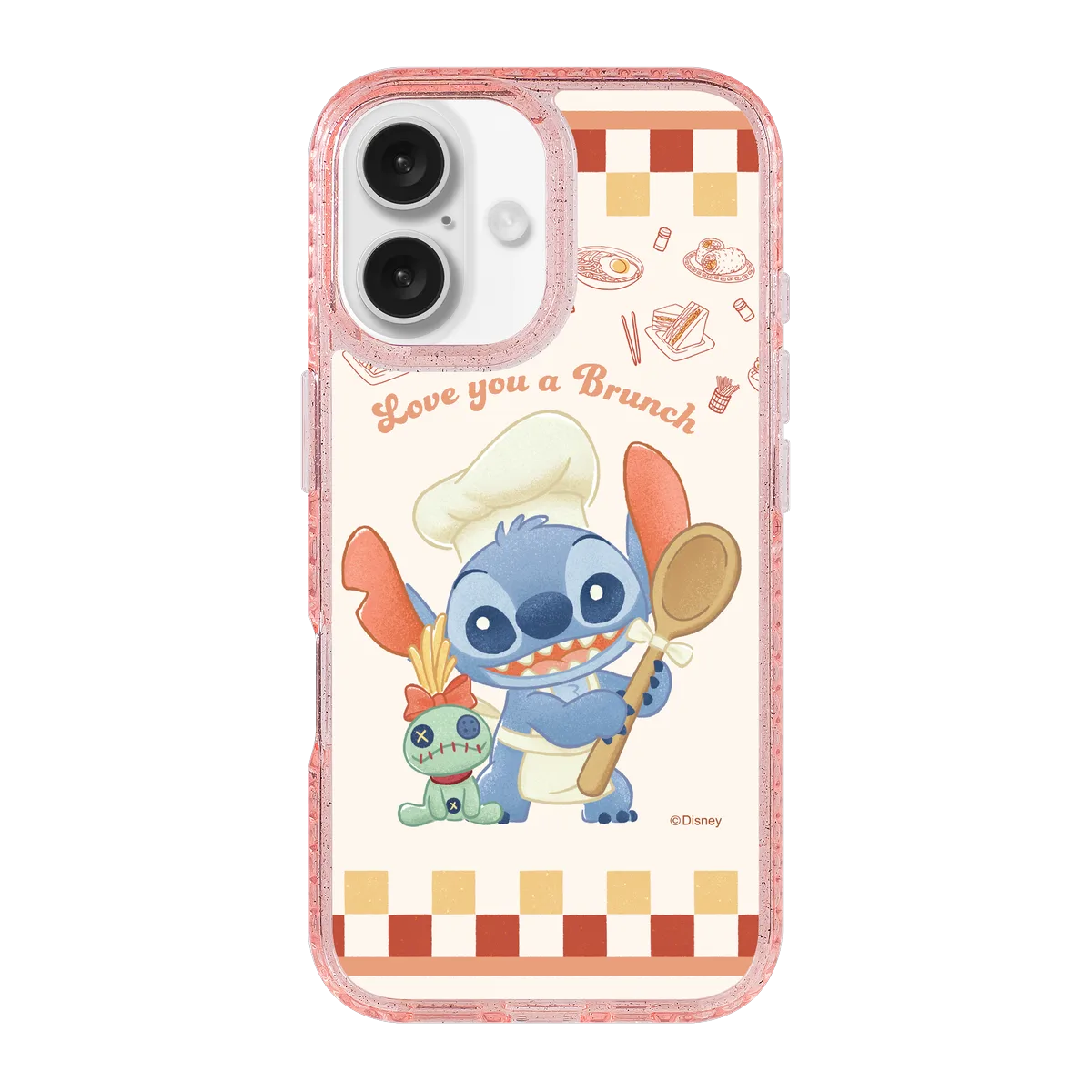 6369-iphone-16-golden-case-magsafe-compatible-pink-glitter