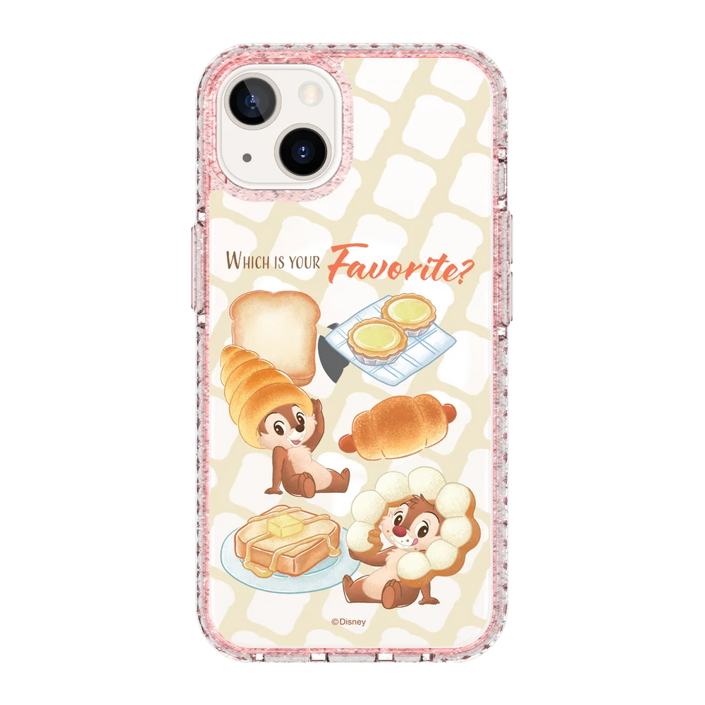 6373-iphone-13-golden-case-magsafe-compatible-pink-glitter